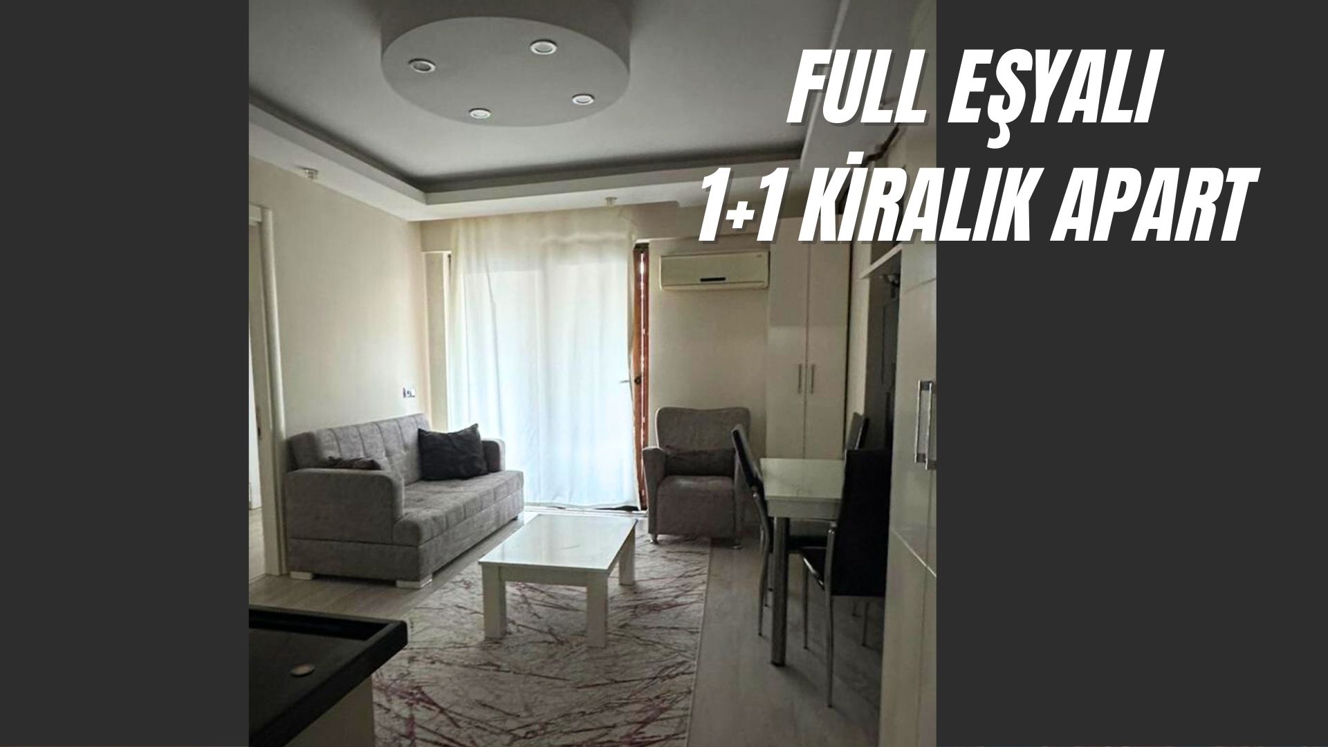 ÜNİVERSİTEYE YÜRÜME MESAFESİNDE KİRALIK 2+1 VE 1+1 APART